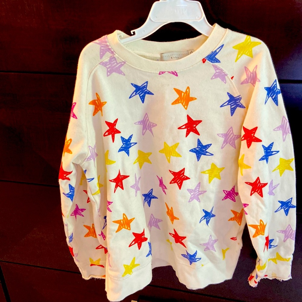 Super cute Stella McCartney kids size 10 sweatshirt. Looks stunning on